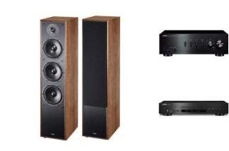 YAMAHA A-S301 + CD-S303 + MAGNAT MONITOR S70 walnut