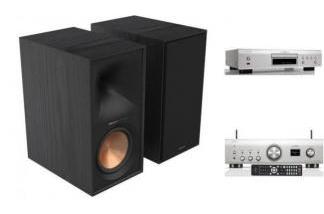 DENON PMA-900NE s + DCD-900NE + KLIPSCH R-60M