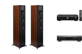 DENON PMA-600NE + DCD-900NE + ELAC REFERENCE F5