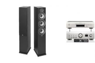 DENON PMA-900HNE s + DCD-600NE + ELAC DEBUT F6.2