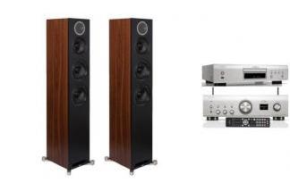DENON PMA-900HNE s + DCD-900NE + ELAC REFERENCE F5