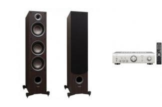 DENON PMA-600NE S + TAGA HARMONY TAV-607F modern wenge