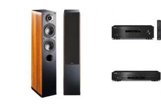 YAMAHA R-S202D + CD-S303 + INDIANA LINE NOTA 550 X