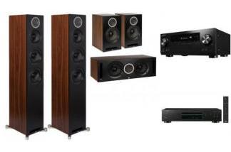 PIONEER VSX-935 + PD-10AE + ELAC REFERENCE F5 (5.0)