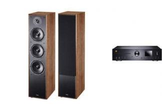 MAGNAT MC400 + MAGNAT MONITOR S70 walnut