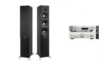 DENON PMA-600NE s + DCD-900NE + ELAC DEBUT 3.0 F5.3