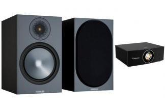 Cabasse Abyss + MONITOR AUDIO BRONZE 100