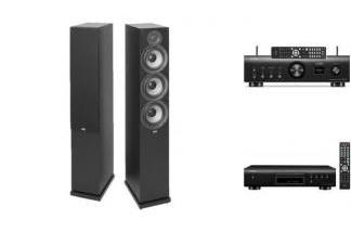 DENON PMA-900HNE + DCD-600NE + ELAC DEBUT F6.2